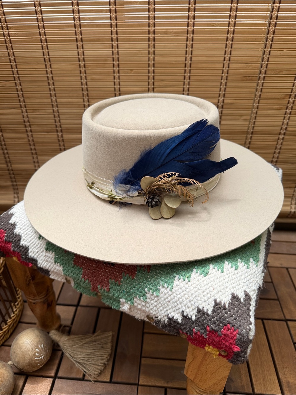 Custom Stetson Maufrais Silverbelly Feather Band Women's Hat